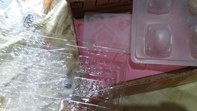 Cetakan Silikon Coklat Love Sheet I