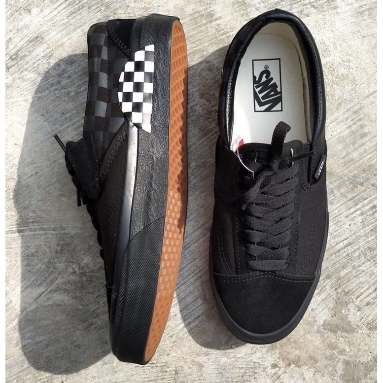 V4NS SLIP-ON CUT AND PASTE BLACK/BLACK ORIGINAL 100%