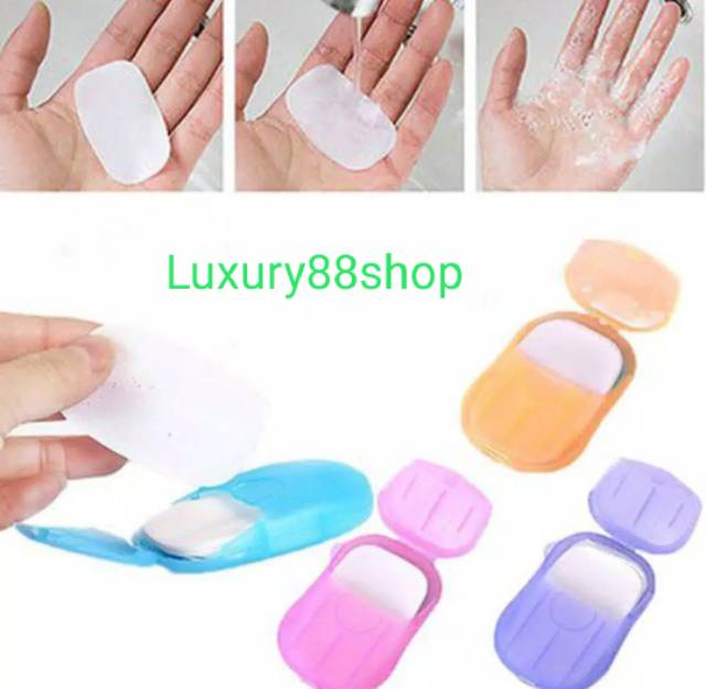 Sabun Kertas  cuci tangan / Hand soap paper 20s