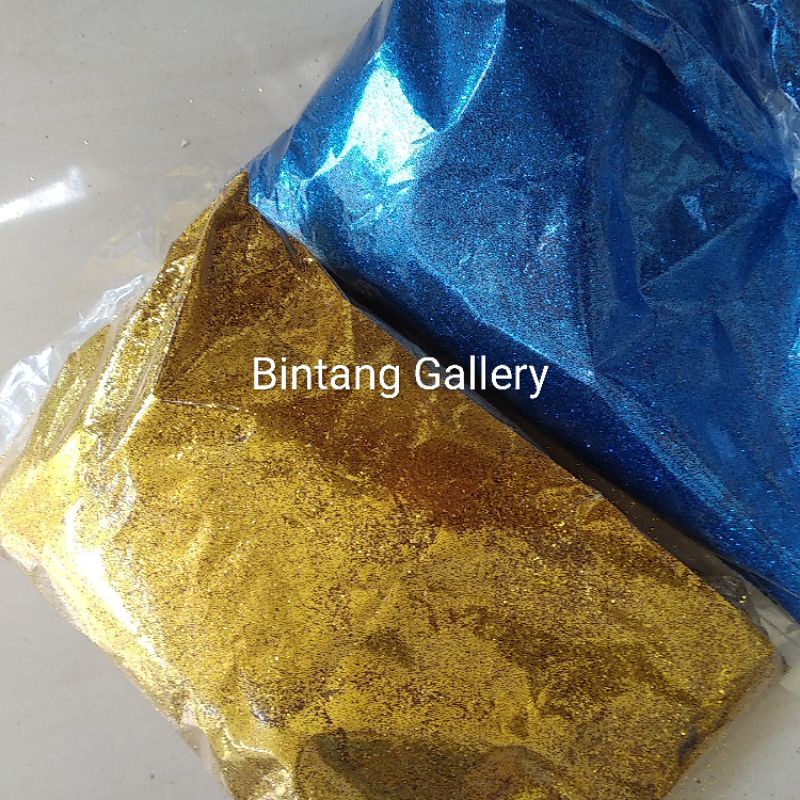 Glitter emas 10gram / Glitter Bubuk / bubuk Glitter/ serbuk Glitter 10 gram