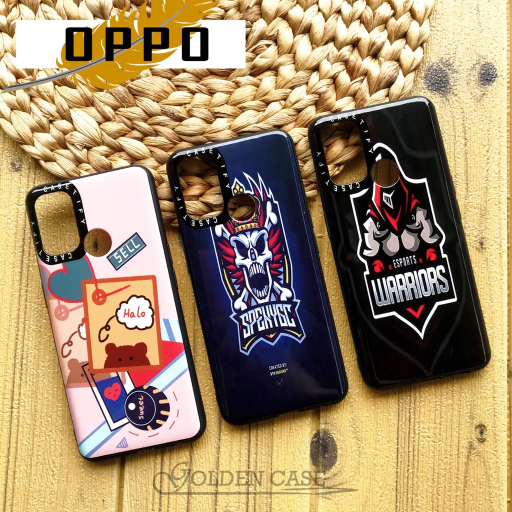 Casing Softcase Motif Hp Oppo A53 A33 2020