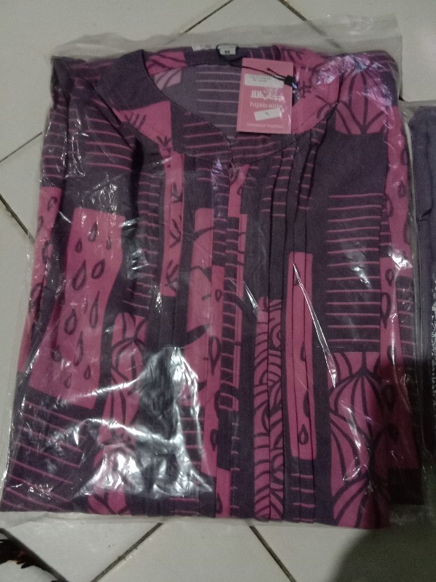 Gamis Batik Ethnic By Hijab Alila Gamis Muslimah Syari