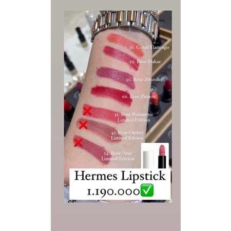 HERME Rouge Lipstik Lipstick