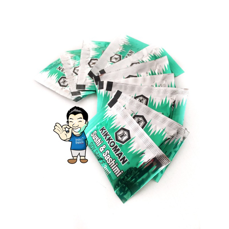 

PROMO KIKKOMAN SOY SAUCE SHOYU SUSHI & SASHIMI- KECAP JEPANG- SACHET 3ML TERMURAH
