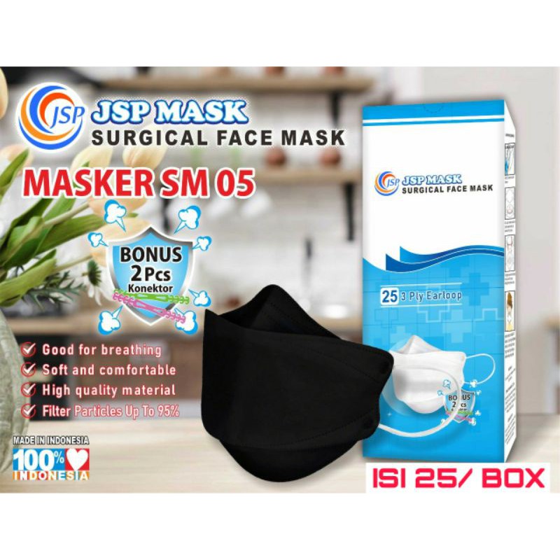 MASKER JSP MASKER SM 05 DISPOSABLE MASK KOREA