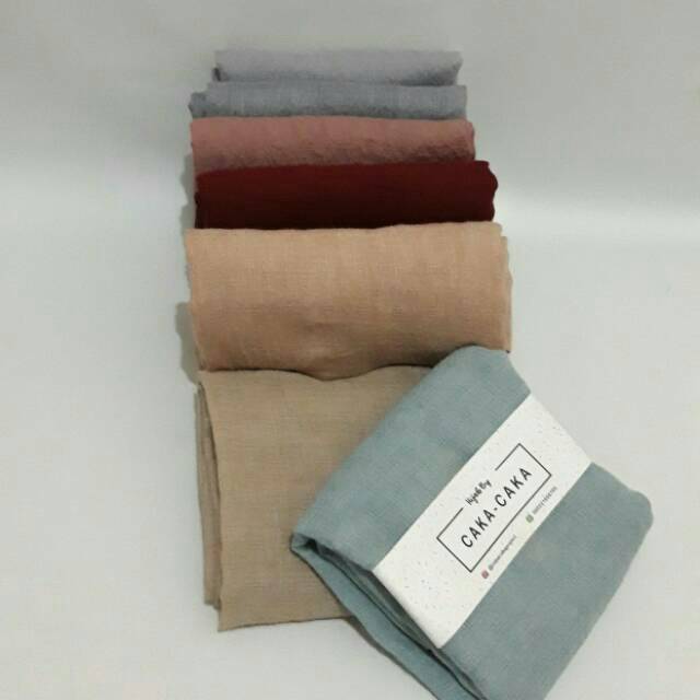 Jilbab cotton drop / Voal dobby