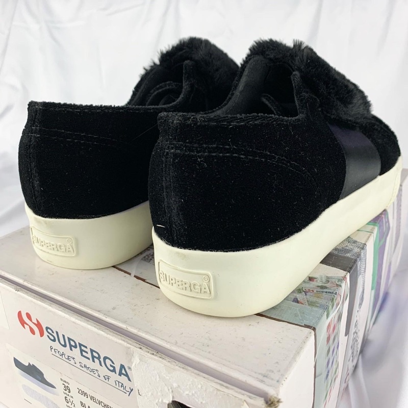 superga 2399 velvchenillestrapecofurw original