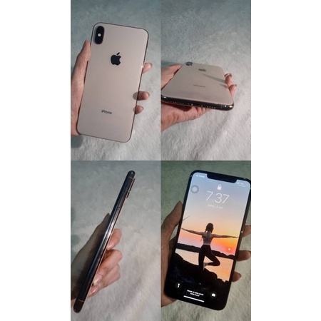 IPHONE XS MAX 64 GB gold IBOX RESMI