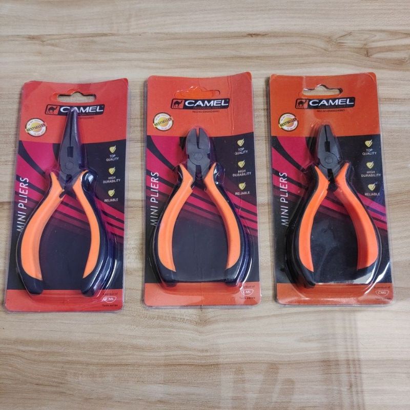 Camel tang mini set 3pcs / mini pliers set 3pcs camel