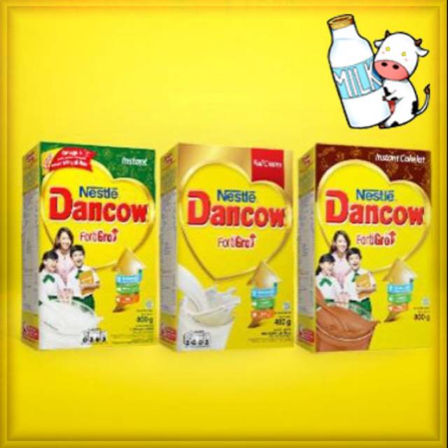 Dancow FortiGro Fortigo Susu Bubuk 800gr Coklat Instan Full cream instant vanilla