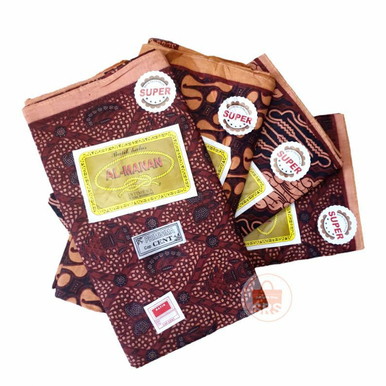 Kain Panjang Batik ALMANAN Cap Cent Kain Batik Halus ibu Melahirkan (KAIN PANJANG ALMANAN)