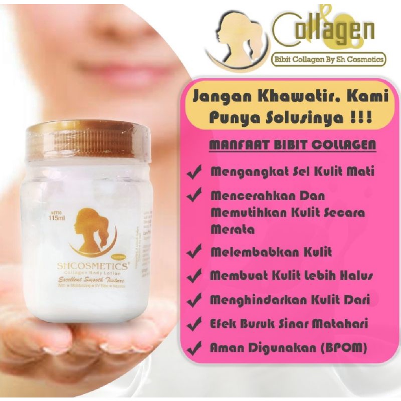 BIBIT COLLAGEN SH COSMETICS/BODY LOTION PEMUTIH