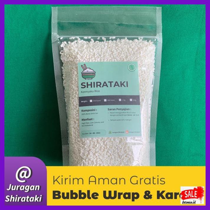 

Rasbeputih- Beras Shirataki 1Kg -Aslii.