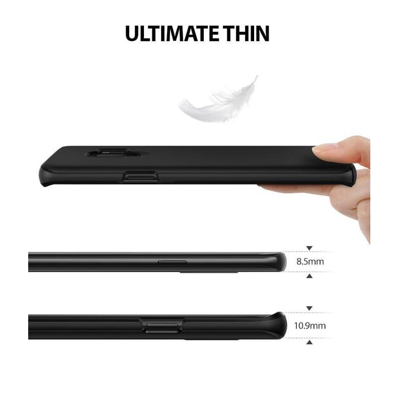 Discount Premium Hardcase Hard Case Samsung Galaxy S9 2018 - Ringke Slim - Black Ori