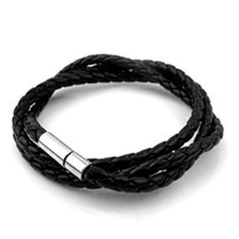 [ACKER] Perhiasan Grosir Gelang Twist Braided Pria Korea Multi-layer