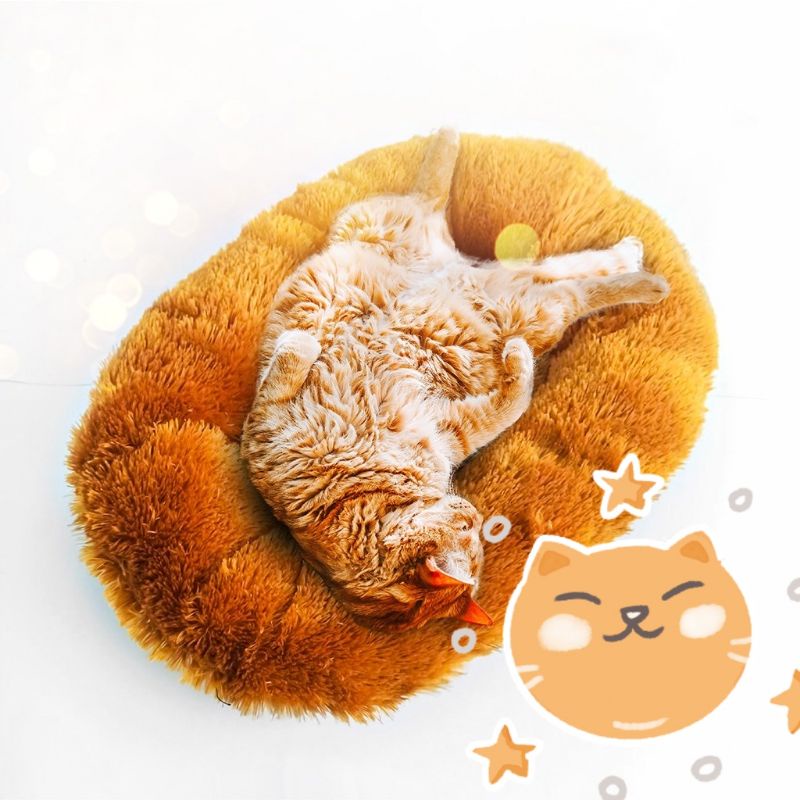 Kasur Bantal Kucing Bulu Premium Alas Tidur Kucing