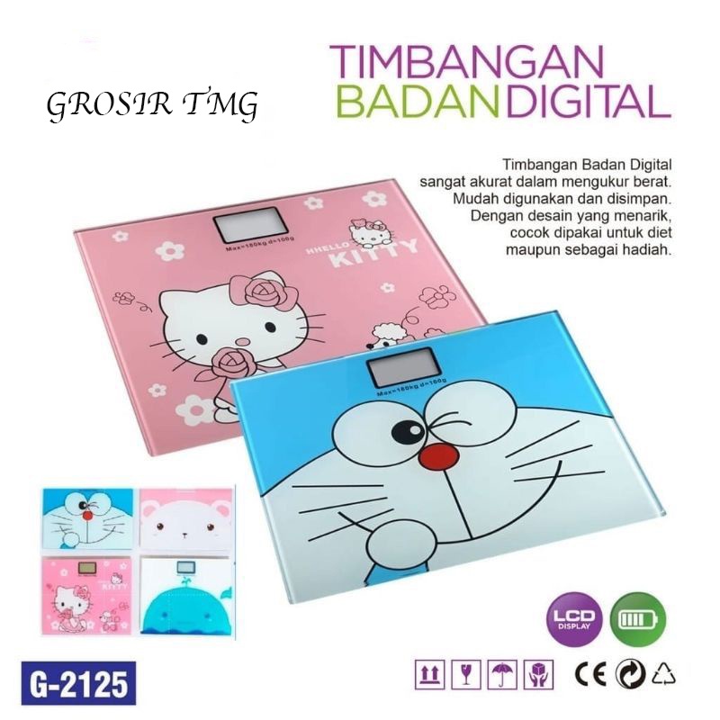 TIMBANGAN DIGITAL KARAKTER / AKURAT / TIMBANGAN BADAN