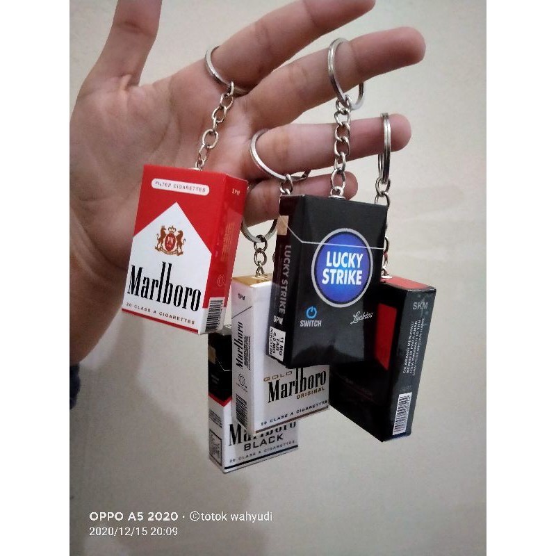 GANTUNGAN KUNCI MINIATUR ROKOK GANCI ROKO LUCU UNIK-4