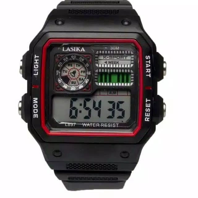 Jam Tangan Pria Sporty Anti Air Lasika Original LSK-897