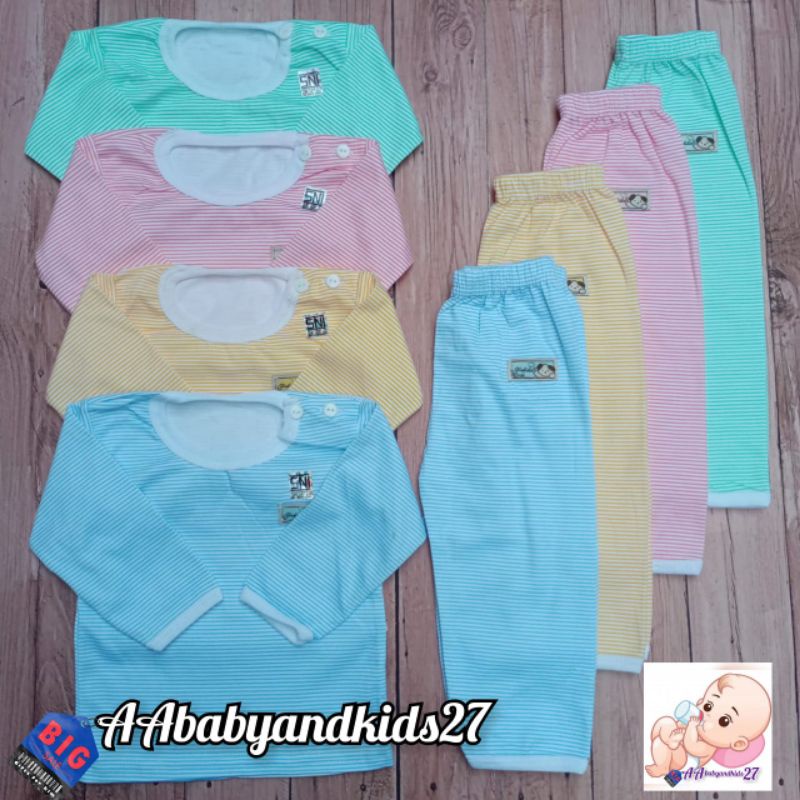 PRODUK TERBARU DAN TERLARIS!!! HOKIKU SETELAN BAYI LENGAN PANJANG USIA NEWBOR 0-4BULAN SNI HIGHT QUALITY