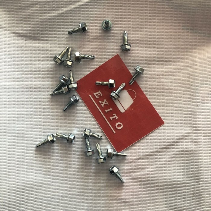 Lion Skrup Baja Ringan Steel 10 x 19 Baut Baja Ringan Sekrup Roofing Rooping Baja (50 Pcs)