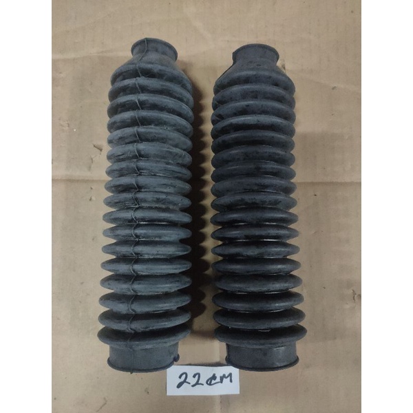 KARET AS SHOCKBREAKER DEPAN ULIR PANJANG 22 CM SET