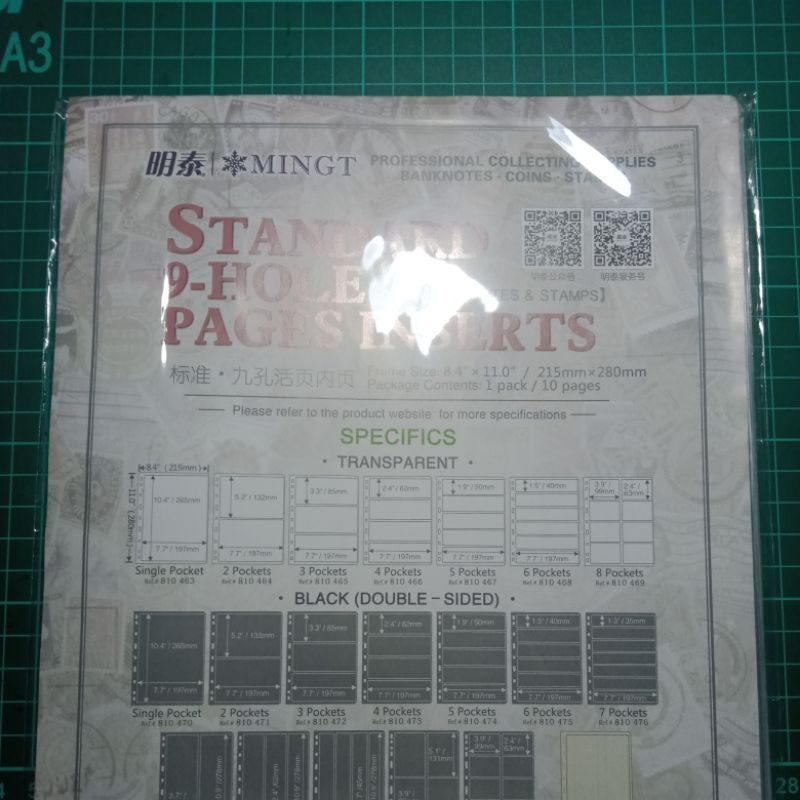 

Refill Binder Mingt 1P Isi 10 pcs