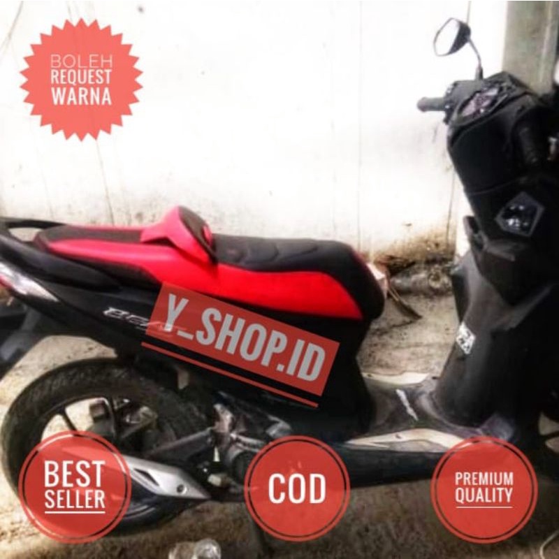 Cover Kulit Jok Motor Honda Beat Old Beat Nmax New Full MBtech