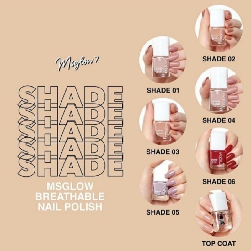 KUTEK MS GLOW / KUTEK NAIL POLISH MS GLOW