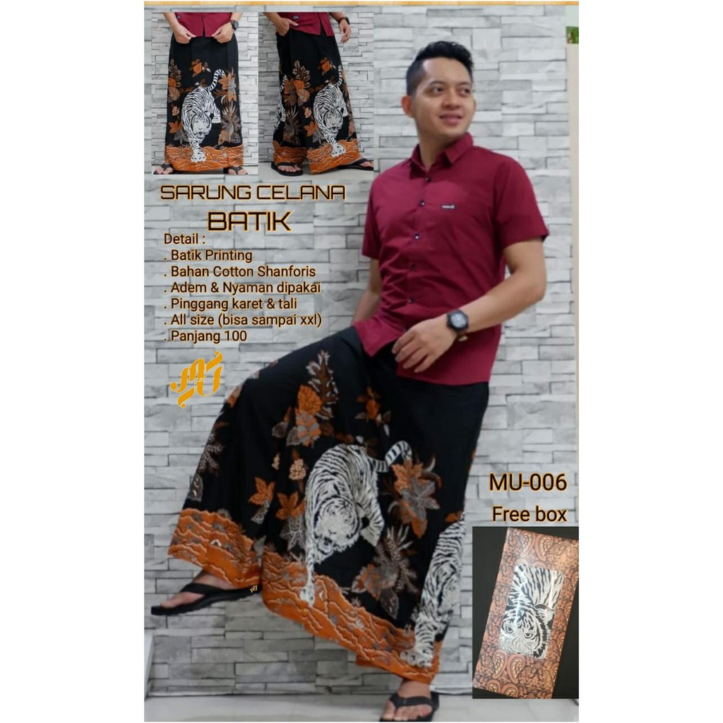 Batik Solo SARUNG CELANA BATIK SOLO KATUN HALUS PREMIUM MODERN  Batik MU 006 Mukti Utomo PARANGANTIH PUSAKA EMAS SINDUR BIRU KERIS EMAS DEWANGGA KOPIKA ABU SEMAR GENDONG PARANG WUNI TURNO IRENG SEMAR GEMBOL WAYANG CATUR BATIK SOLO AMANAH BATIKSOLOAMANAH