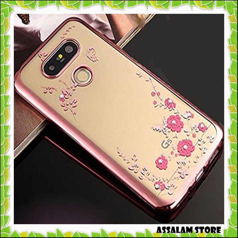 CASE CASING HP TPU FLOWER LG G4 G5 SE SOFT CASE COVER HP AKSESORIS HP