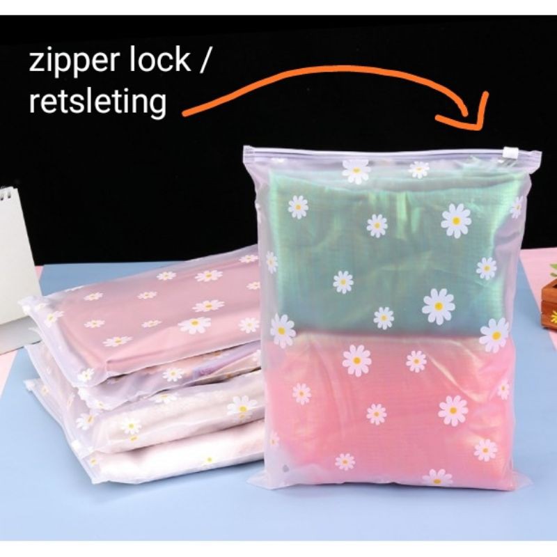 Kantong Penyimpanan Barang Waterproof Zip Lock Zipper Storage Bag Organizer Bag Kantung Penyimpanan Travel Pouch Zip Lock Ziplock Kantong Zipper Make Up