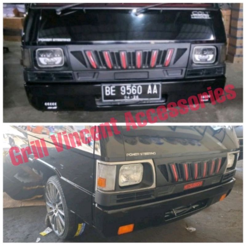 Grill depan mitsubishi L300 Apolo 2007-2021 model Apollo Prado Gril