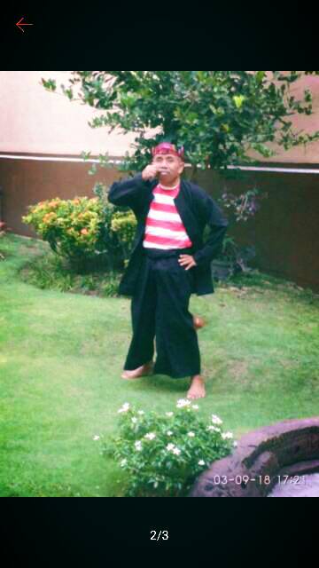 Baju SAKERA Adat madura dewasa