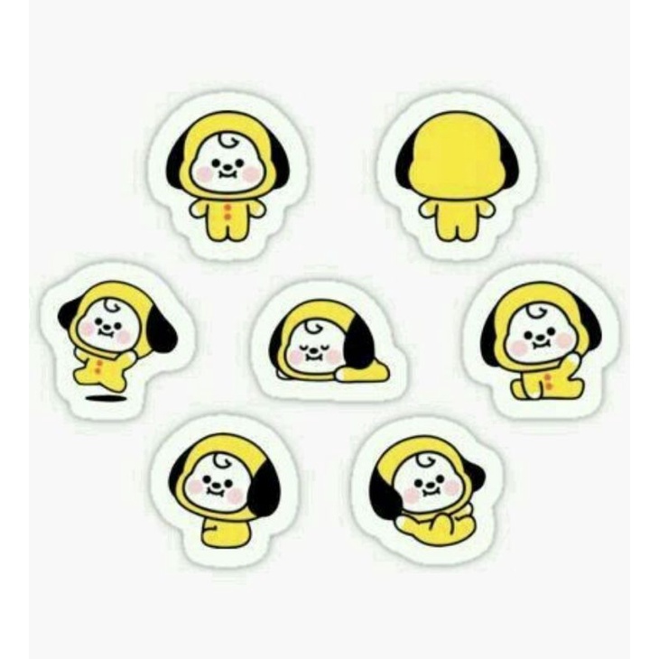 

(COD) Sticker BT21 BTS chibi aesthetic tata chimey journaling kpop