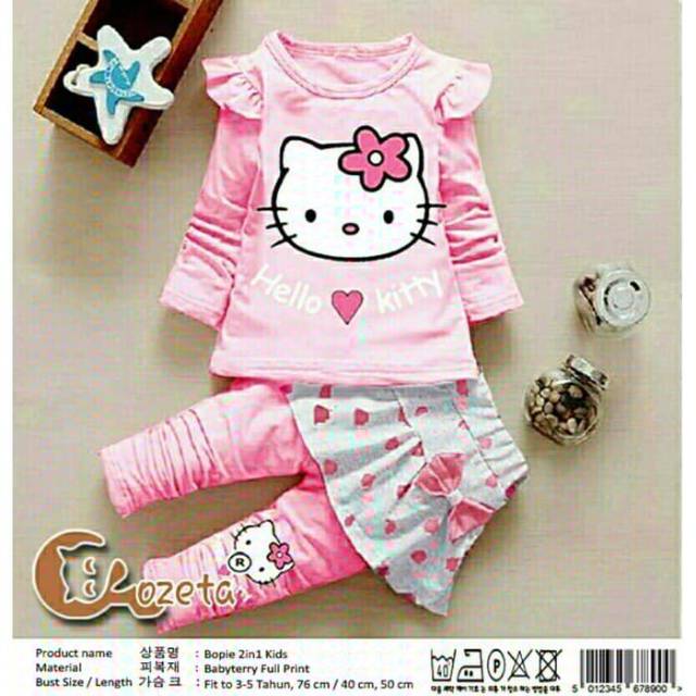  Baju  Setelan Anak  Laki Perempuan Set Cowok Cewek  Unisex 