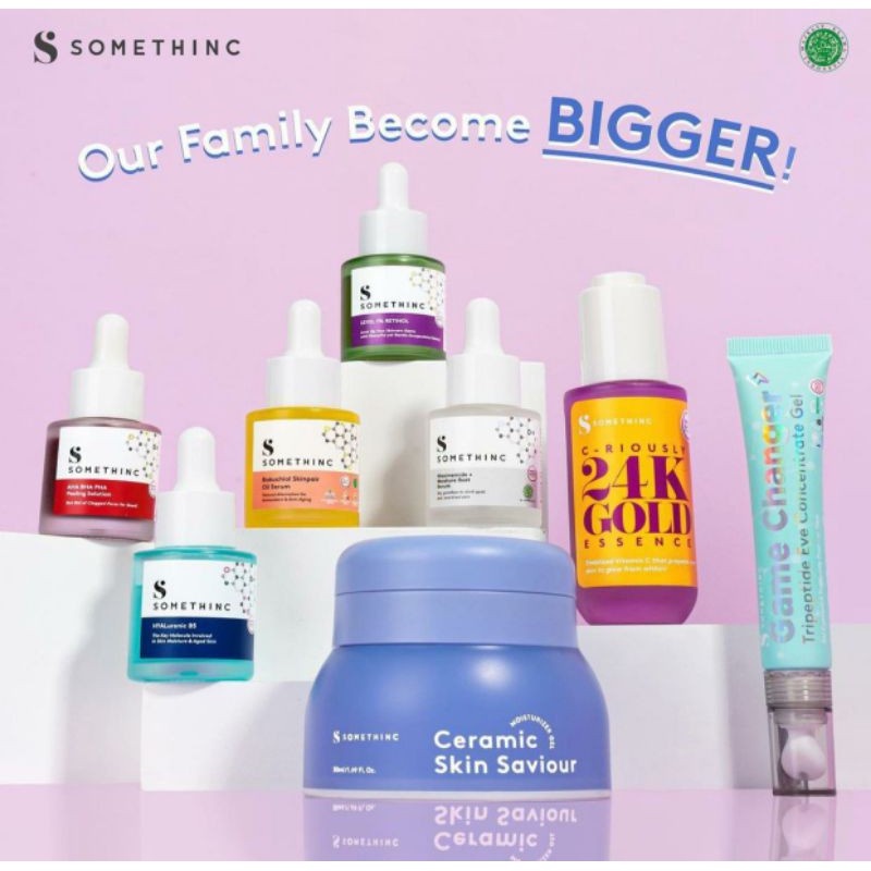 PROMO RANGKAIAN PRODUK SOMETHINC ORIGINAL / SERUM SOMETHINC