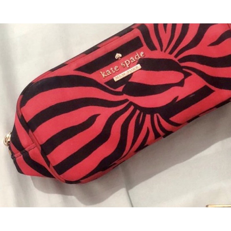 Kate spade make up pouch, cosmetic pouch, kate spade second, tas make up, tas kosmetik, pouch.