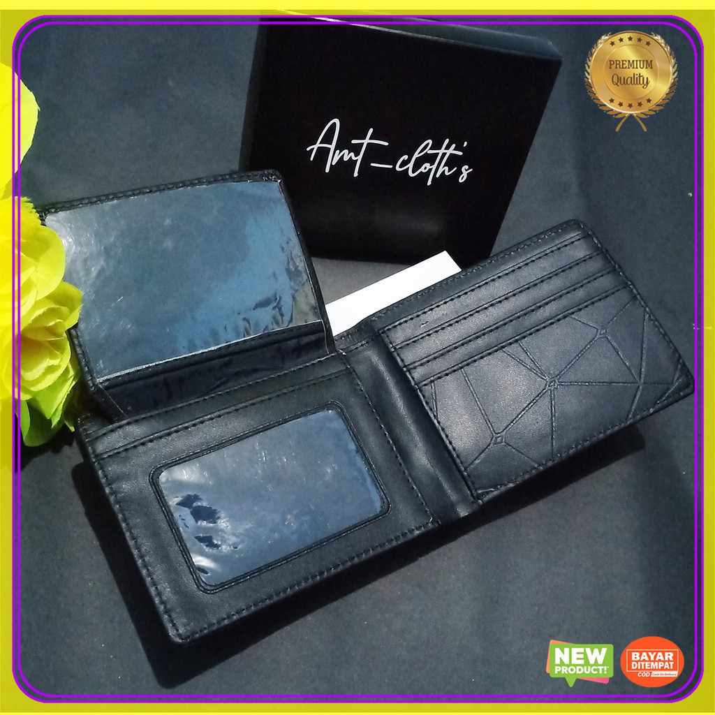 Dompet Pria Kulit sintetik Merek AMT Cloth's