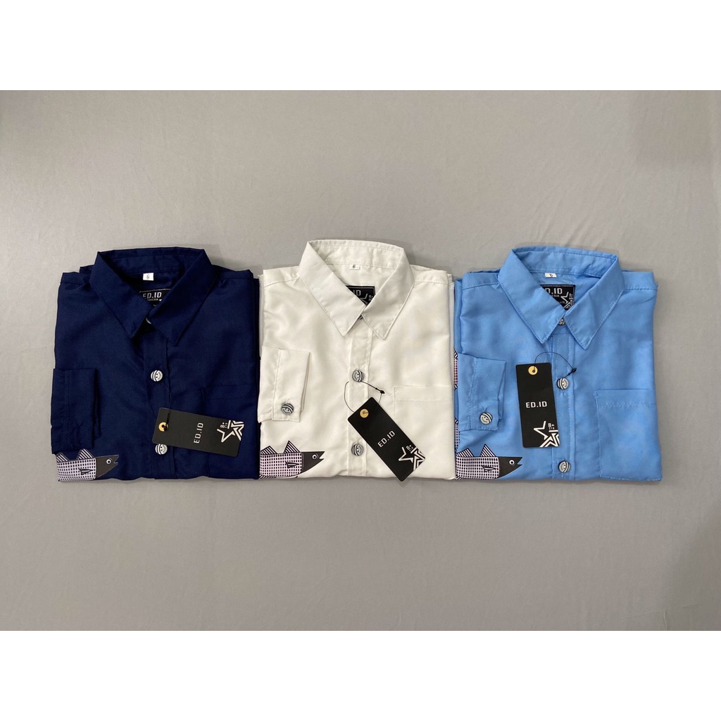 Amspro Kemaja anak laki=-laki Atasan anak Baju anak fashion Kids Conner