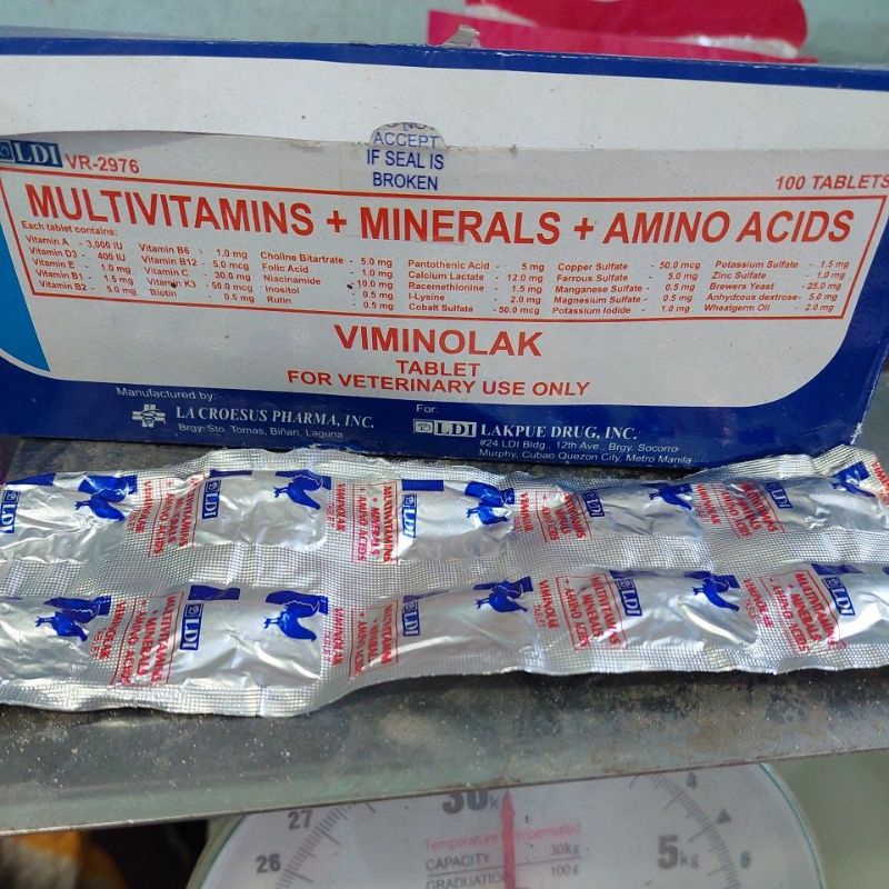 VIMINOLAK untuk ayam aduan