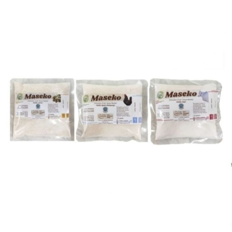 

Maseko Refill Kaldu Organik Sapi/Ayam/Jamur Non MSG lingkar Organik 100gr