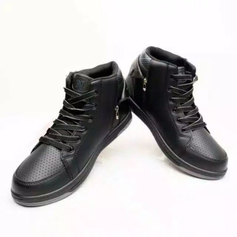 SEPATU SEKOLAH SEPATU HITAM NEW ERA TUSCANY SIZE 31-42