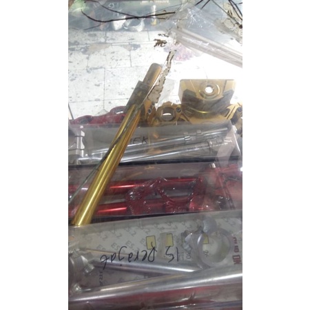 Stang jepit NUI Kawasaki ninja 250 karbu fi new fi