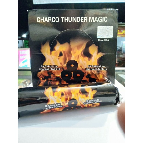 Briket/Arang Magic/Charco Thunder Magic