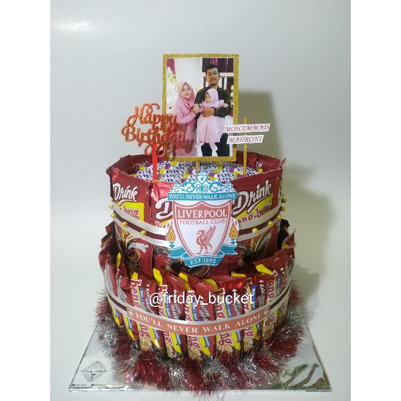 

tart snack / bucket snack / kue ulang tahun / hadiah ulang tahun / kado ulang tahun