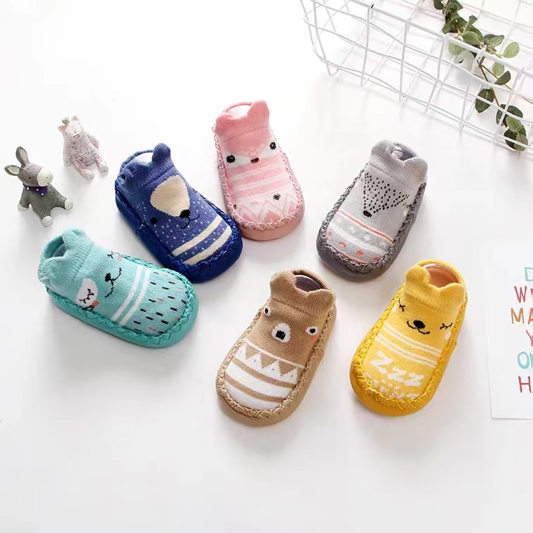 Sepatu anak/Sepatu bayi/Sepatu bayi perempuan/Sepatu bayi anti slip/Kaos kaki sepatu bayi/C 91-94