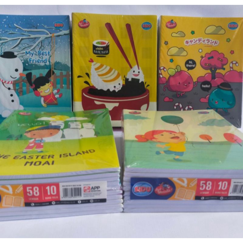 

BUKU TULIS SIDU 58 LEMBAR SINAR DUNIA
