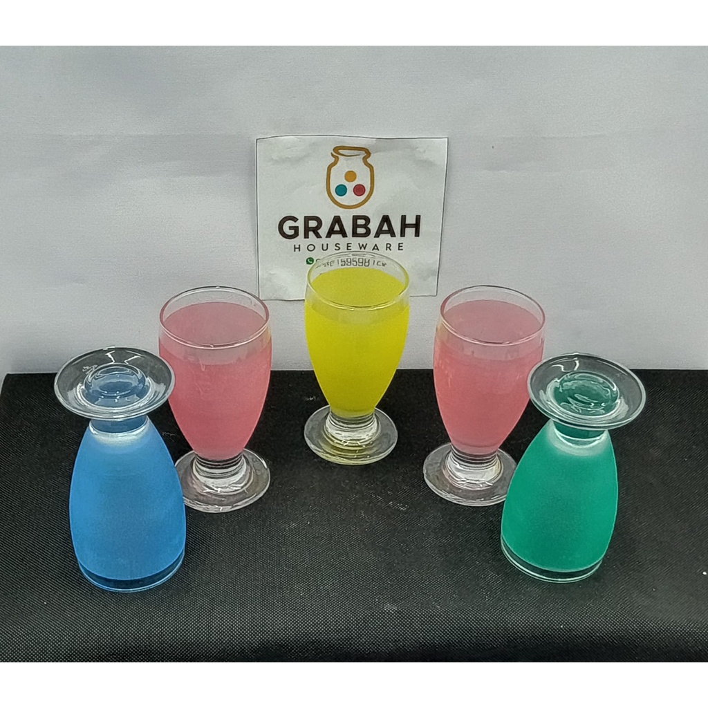 Gelas Air Minum Gelas Set Kaca Jalena Glass Set Grabah Houseware