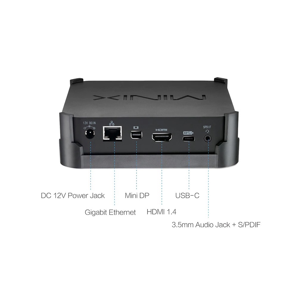 AKN88 - MINIX N42C-4 PLUS Mini PC - Intel N4200 RAM 4GB ROM 64GB - Windows 10